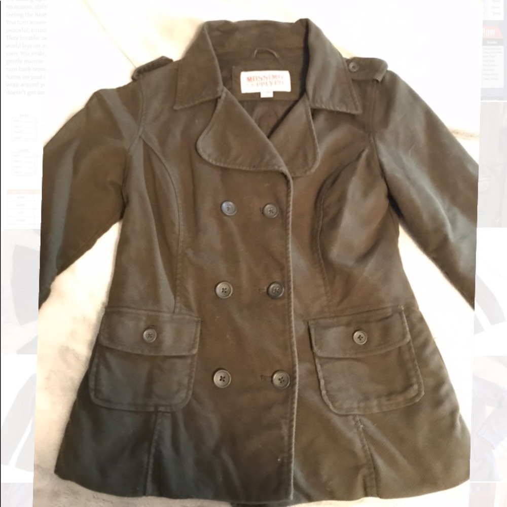 Mossimo Green Army Jacket